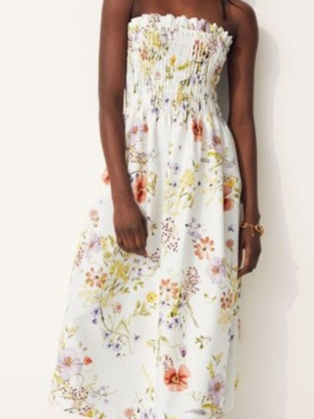 H&M Wildflower Meadow Smocked Sundress Women's Medium